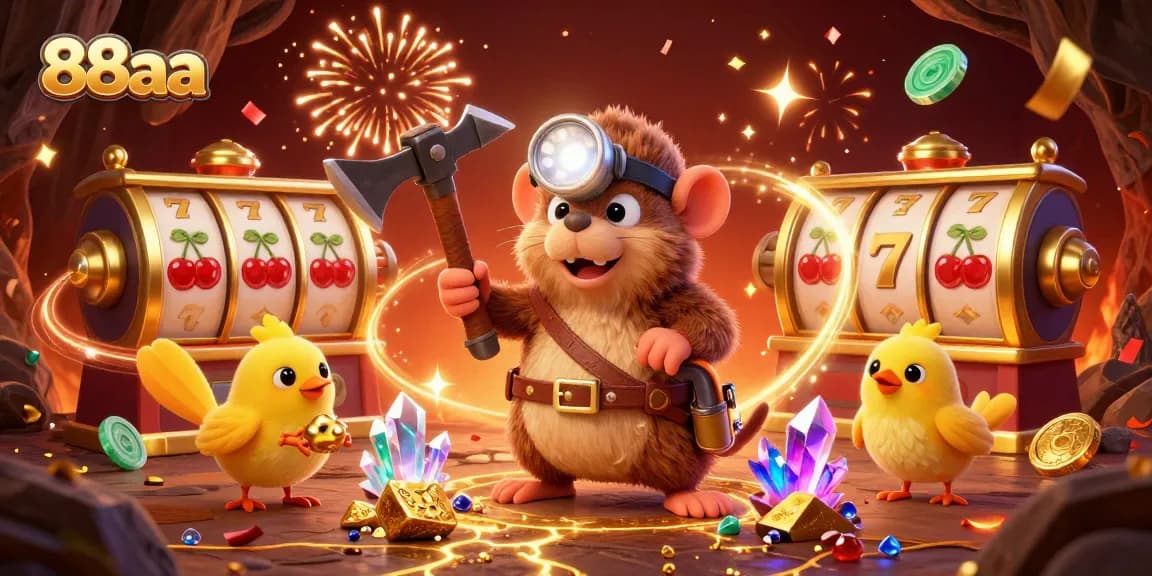 Win big with thrilling slots at 88aa, featuring vibrant treasures and festive fireworks!