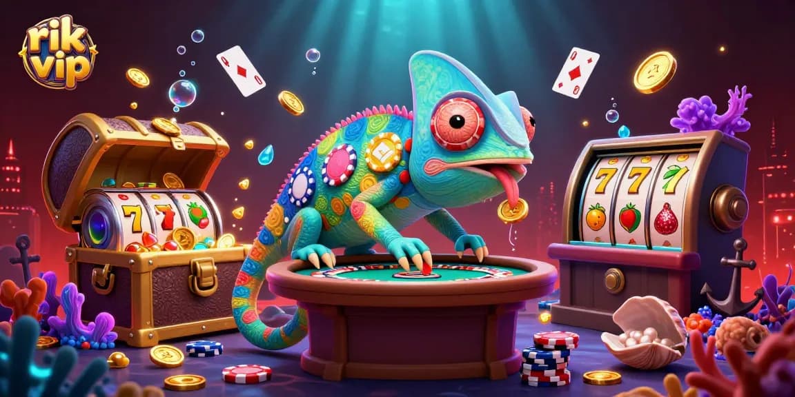Experience thrilling casino excitement with rik vip's vibrant underwater chameleon casino owner vibrant and action-packed!