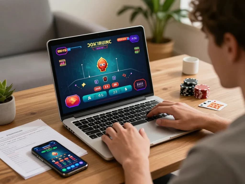 Duitgini offers exciting online blackjack gameplay with strategic notes in a cozy setting.