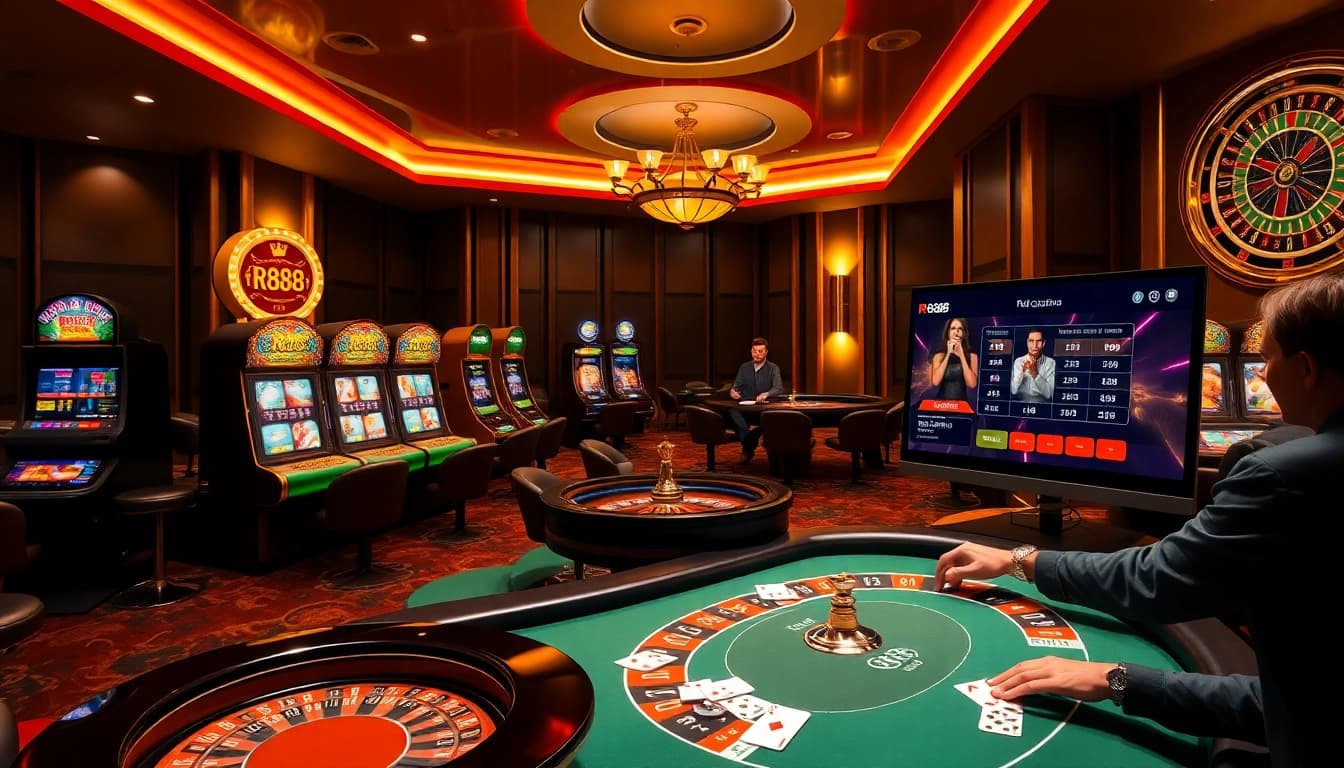 Experience the thrill of winning at RC88 with vibrant casino games and engaging online interfaces.