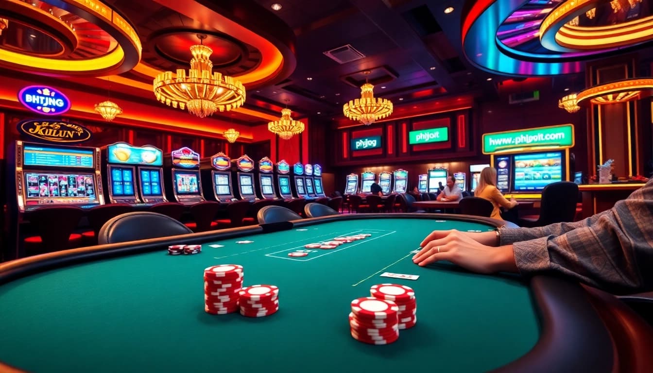 Experience high-stakes gaming excitement at https://phjoy.it.com/ with poker, slots, and roulette.
