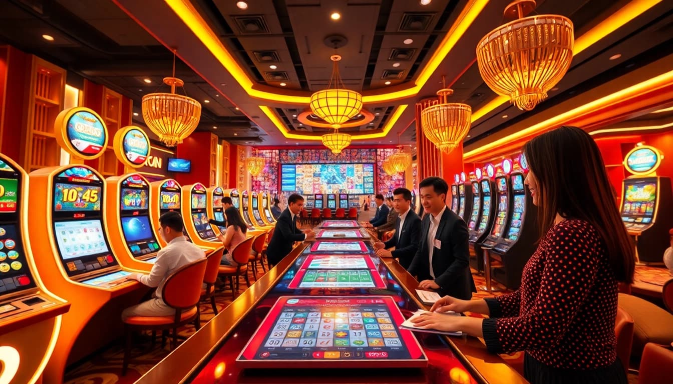 Experience the thrill of nhà cái mmoo with engaging games and vibrant casino atmosphere.