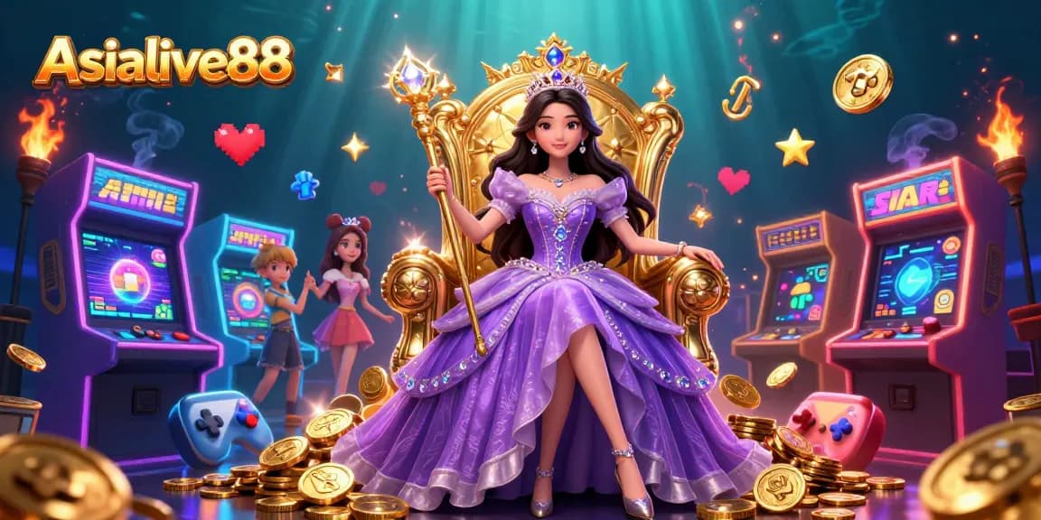 Experience live casino thrills with Asialive88 featuring vibrant characters and dynamic gaming elements.