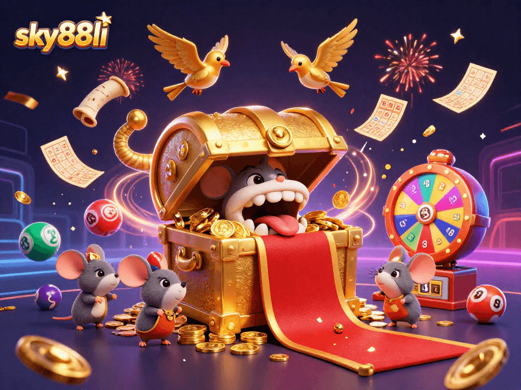 Experience thrilling gaming adventures with sky88li's vibrant lottery balls and dazzling rewards!
