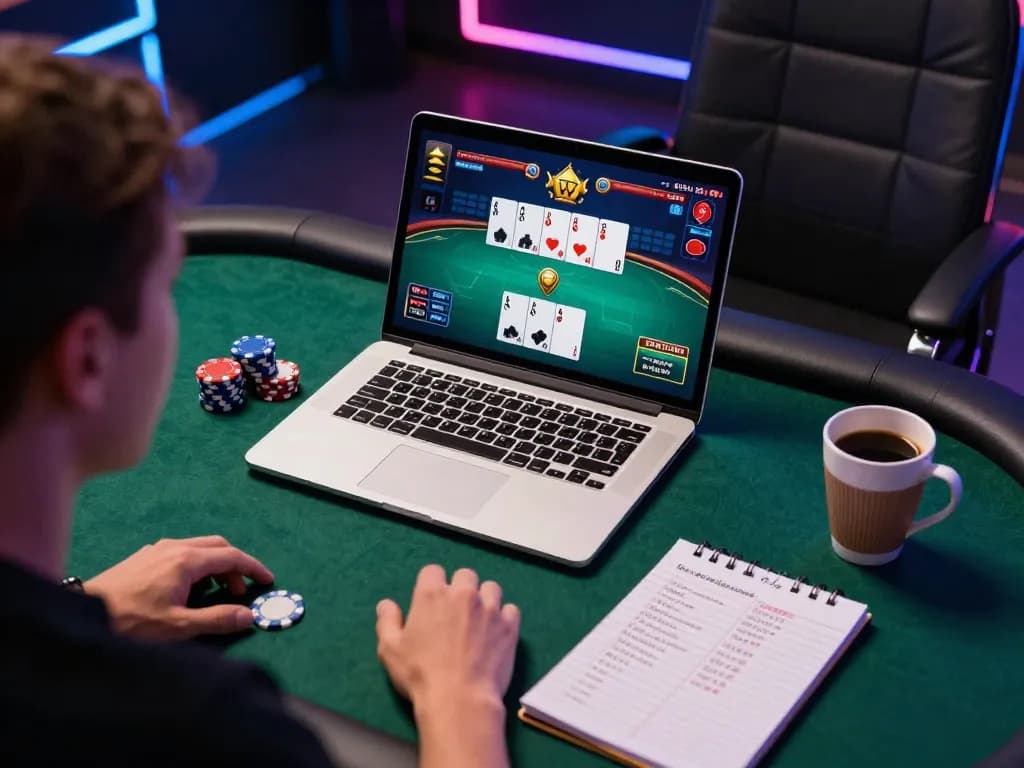 Engaging in a thrilling online poker game on rikvip platform while managing strategies and bets