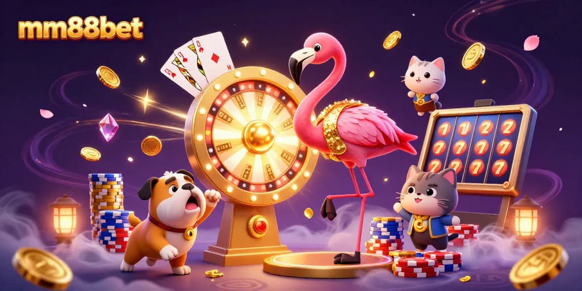 Spin the giant prize wheel at mm88bet with thrilling casino moments and colorful rewards!
