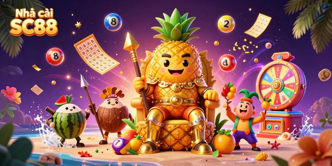 Engage in thrilling adventures at Nhà cái SC88 with vibrant casino games and colorful lottery elements.