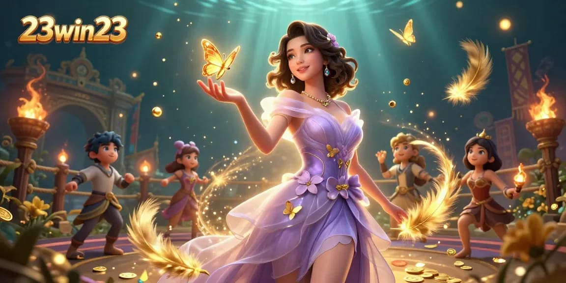 Experience thrilling gaming adventures at 23win23, where golden opportunities await in vibrant casino settings.