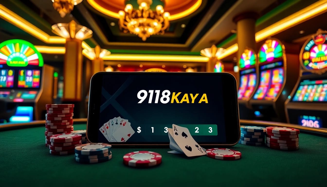 Experience 918kaya APK through vibrant online casino gaming with engaging elements.