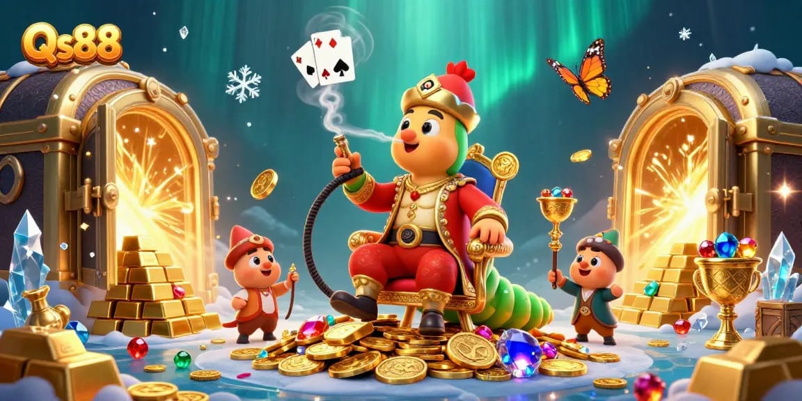 Experience thrilling gameplay with Qs88, vibrant casino visuals showcasing exciting game elements.