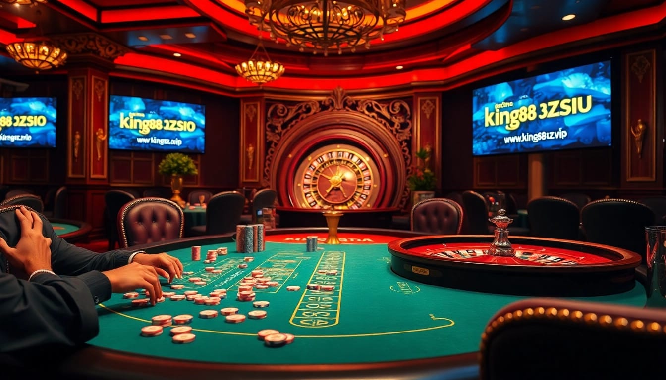 Experience gaming excellence at https://king88hz.vip/ featuring vibrant casino tables and high-stakes action.