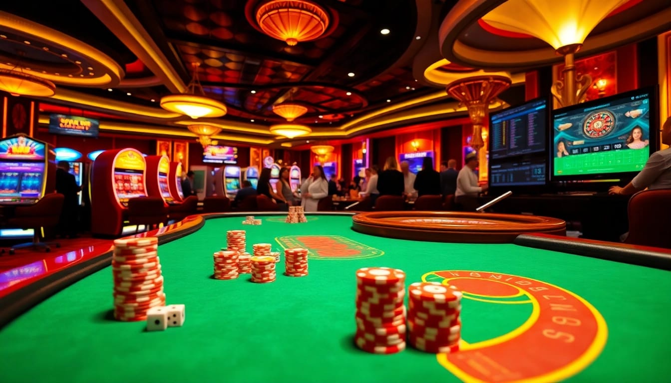 Experience the thrill of winning at https://lu88bb.com/ with vibrant casino games and exciting poker chips.
