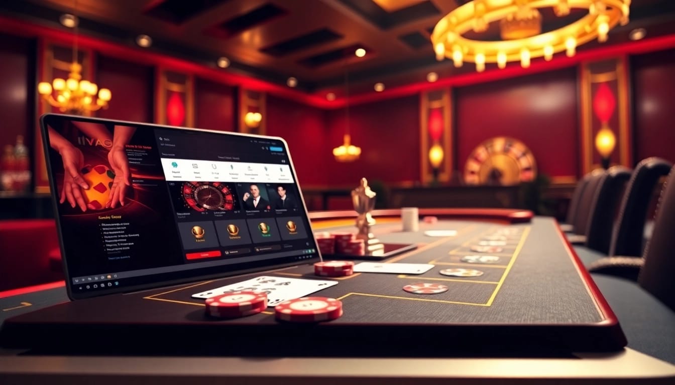 Gain insights on đăng nhập i9bet with an engaging casino scene featuring poker chips and cards.