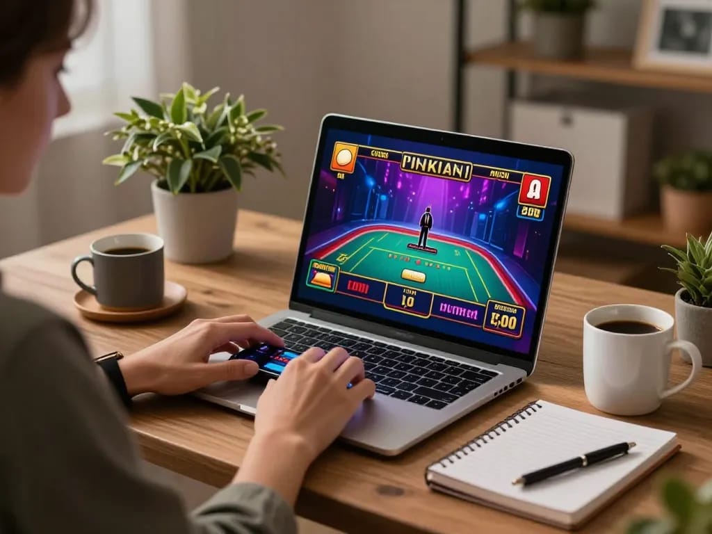 Engaging online gaming experience as users đăng ký 33win on their devices in a comfortable home setting