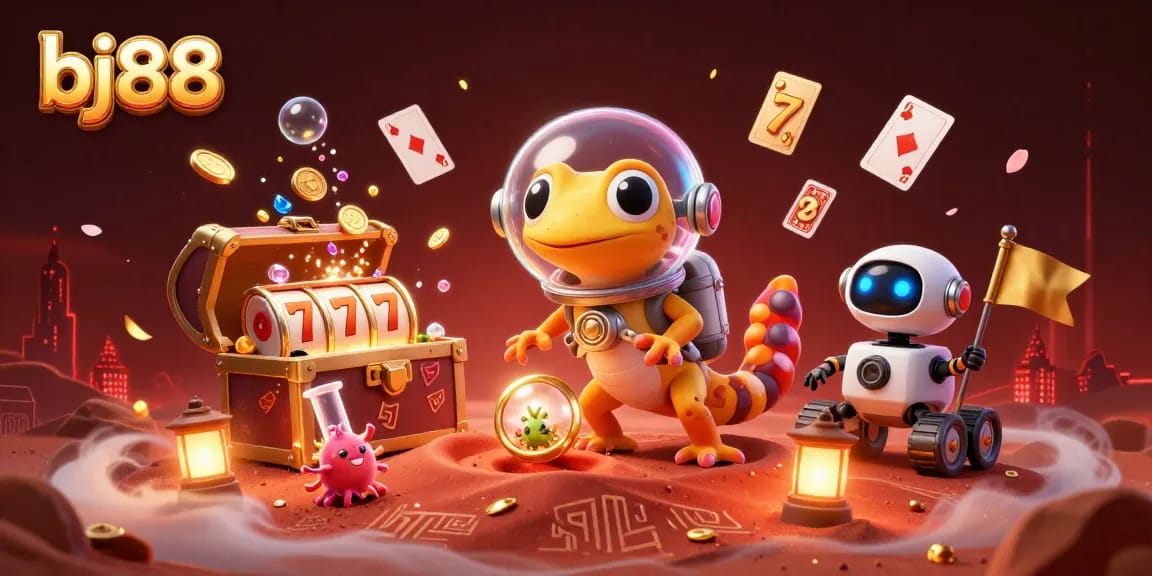 Bettors enjoy high-stakes play at bj88's vibrant online casino, filled with excitement and treasure.
