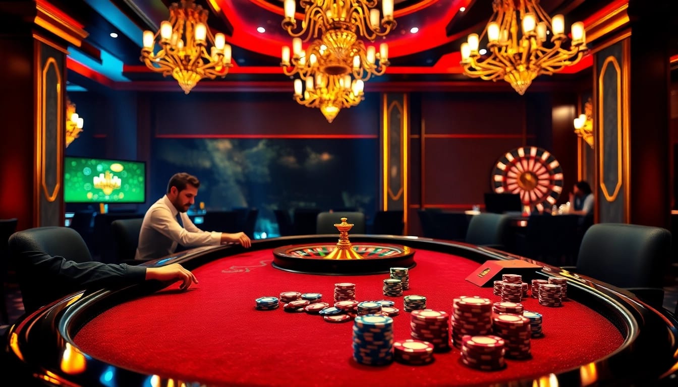 Players strategizing at a poker table on https://hz88.life/, exemplifying a thrilling casino experience.