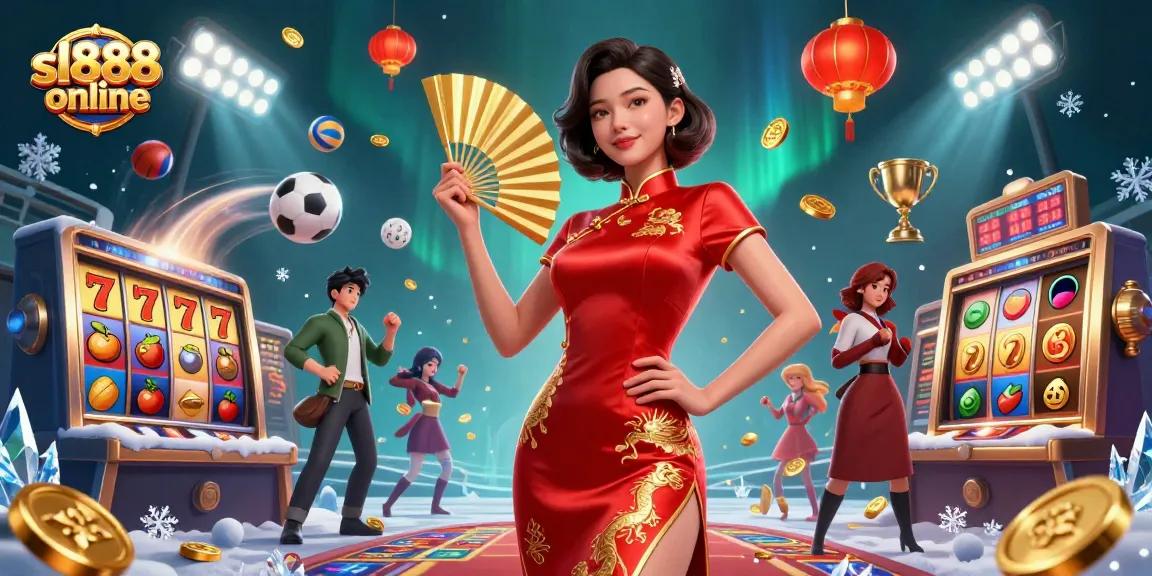 Experience the excitement of sl888 online with dynamic slot reels and captivating casino atmosphere.