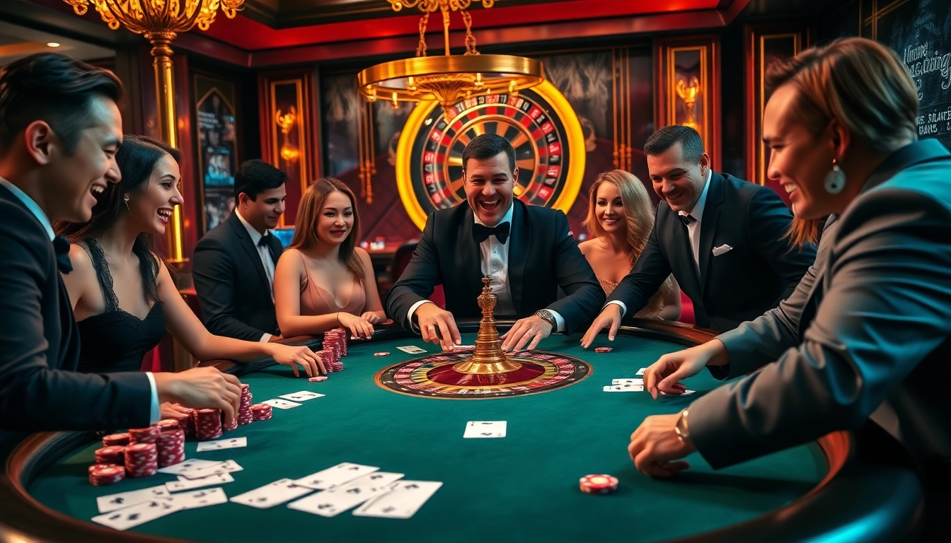 Experience the thrilling action at SC88's vibrant casino tables filled with exciting games.