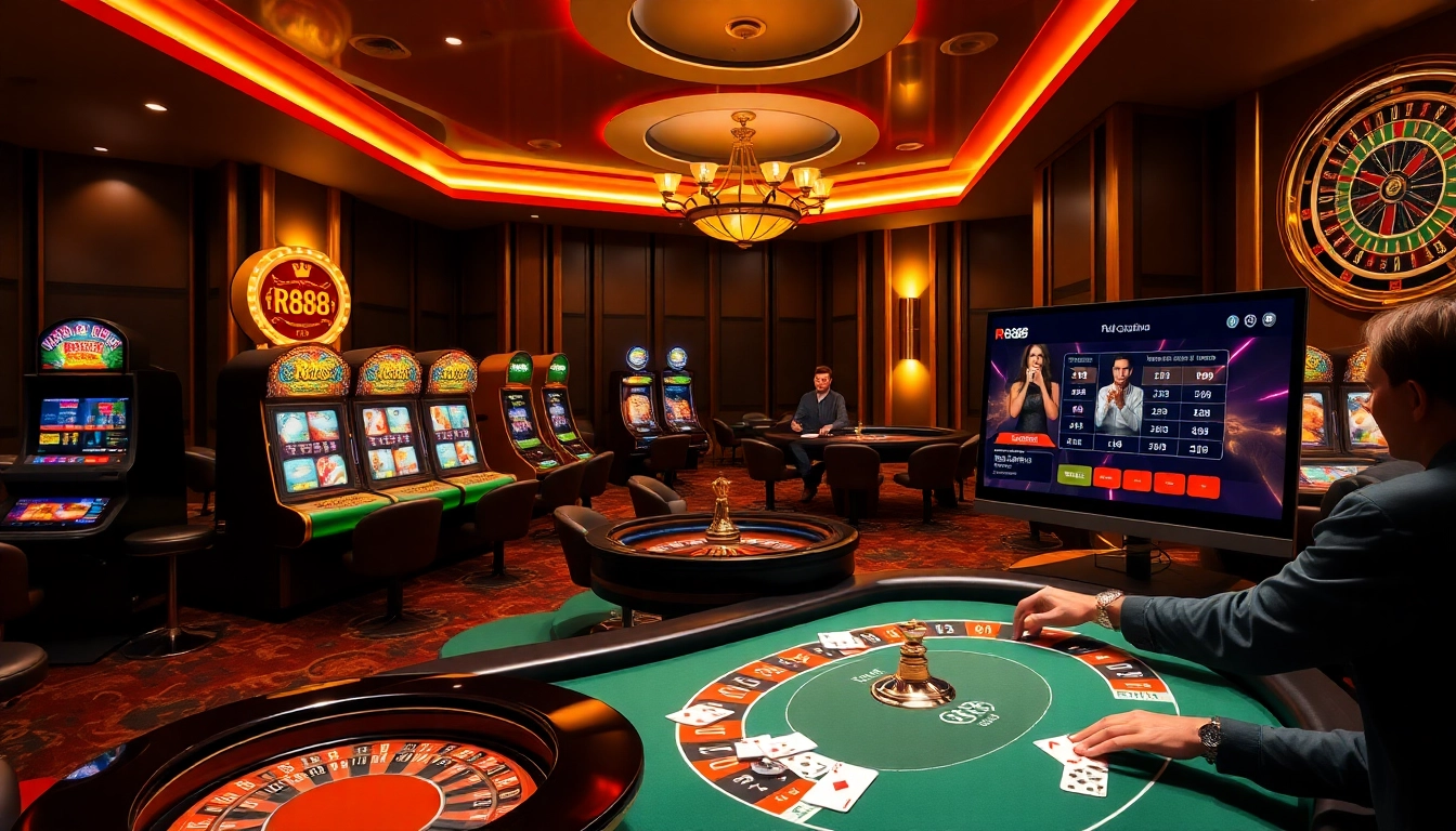 Experience the thrill of winning at RC88 with vibrant casino games and engaging online interfaces.