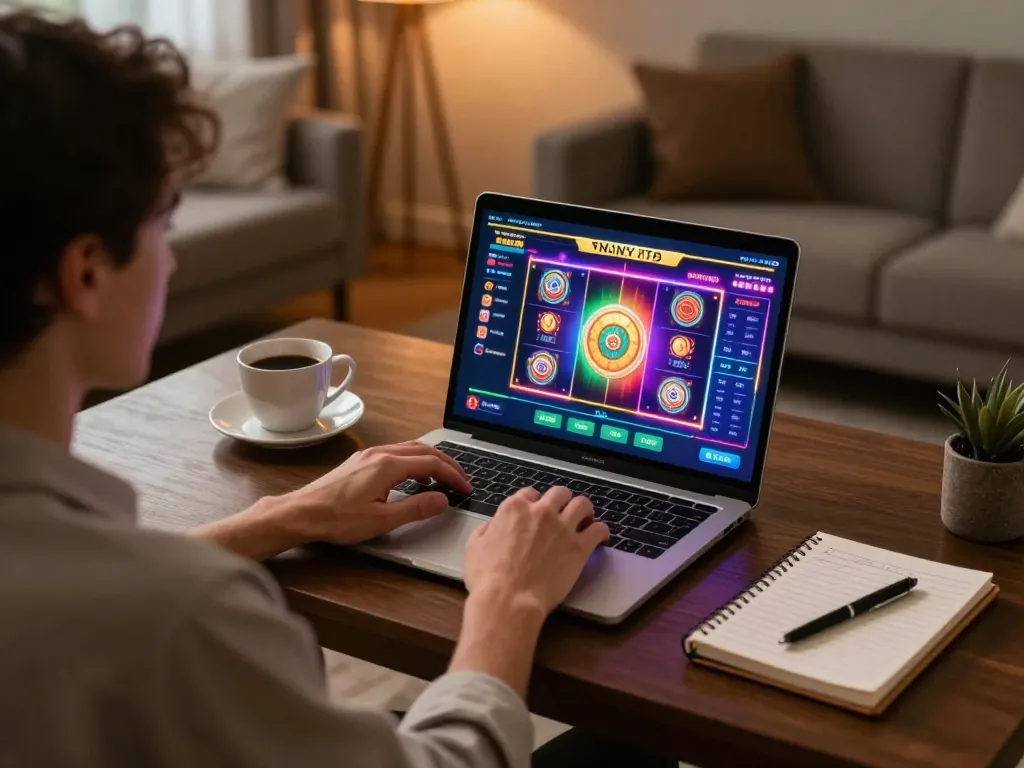 Engaging with the TG88 online casino platform for exciting gameplay experiences.