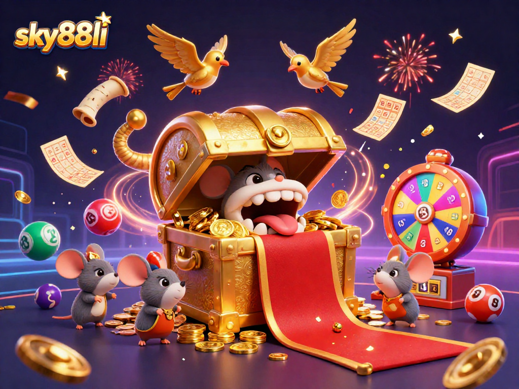Experience thrilling gaming adventures with sky88li's vibrant lottery balls and dazzling rewards!