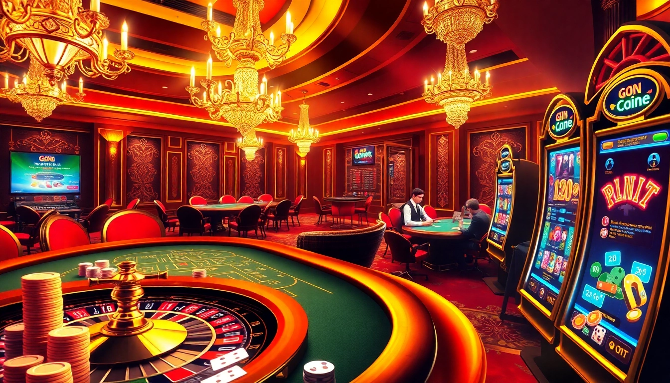 Experience the thrill of gaming with tải go88 at a vibrant casino table with poker chips and exciting games.
