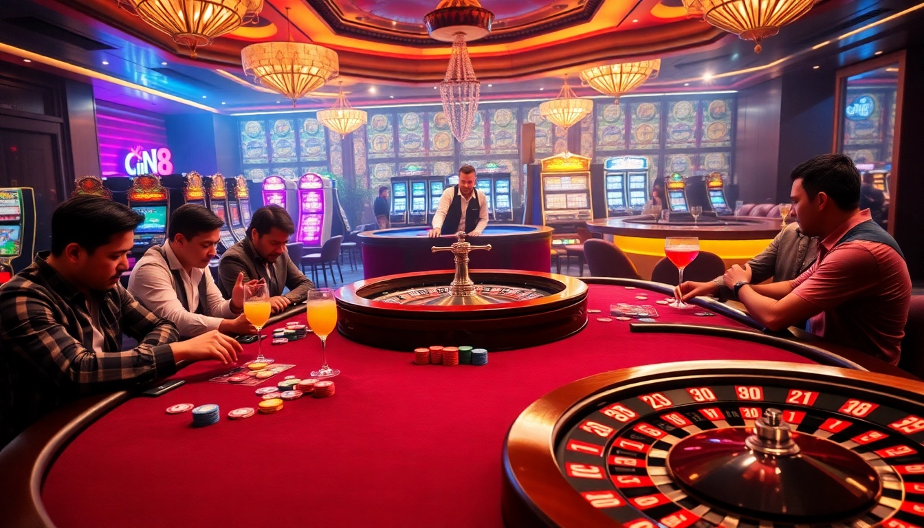 Experience high-stakes poker gaming at Xin88's vibrant online casino, complete with thrilling excitement.